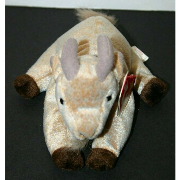 TY Beanie Baby Goatee Goat 1999 retired 4235 brown - Picture 2 of 10